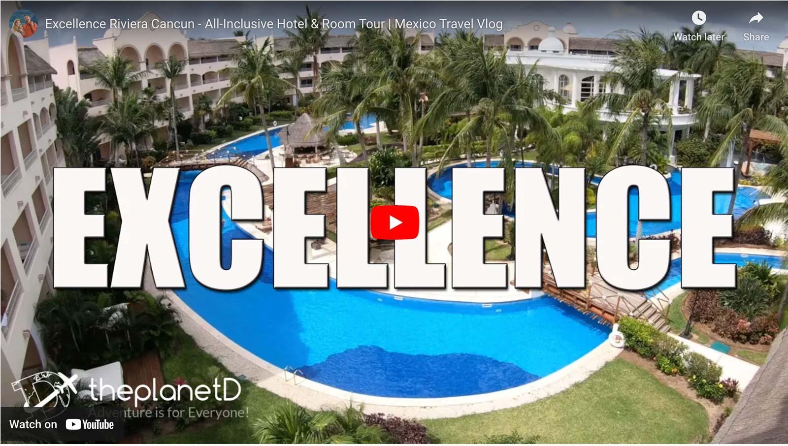 adults only all inclusive resort excellence canun video