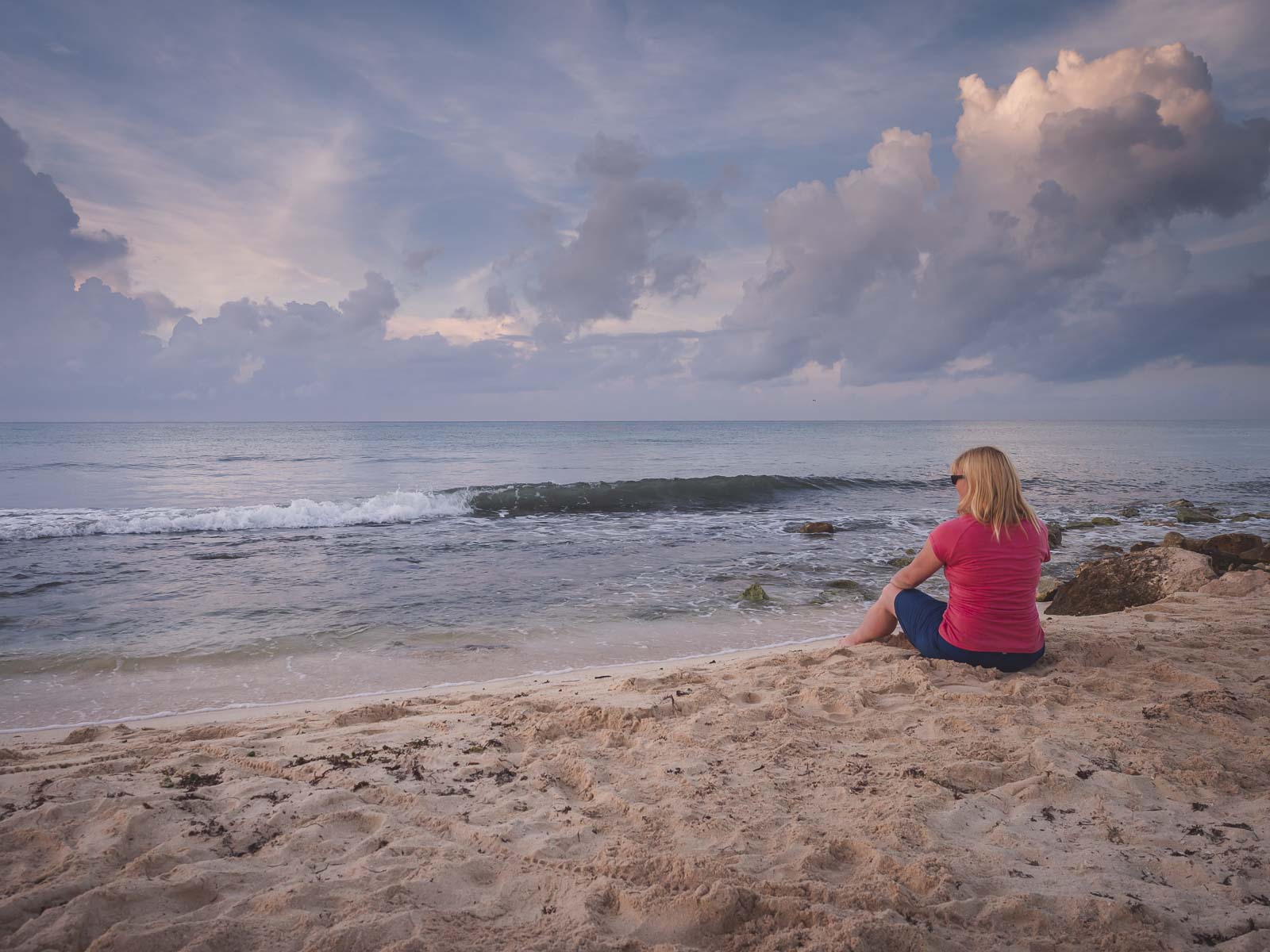 Sitting on the beach in Cozumel bests caribbean islands