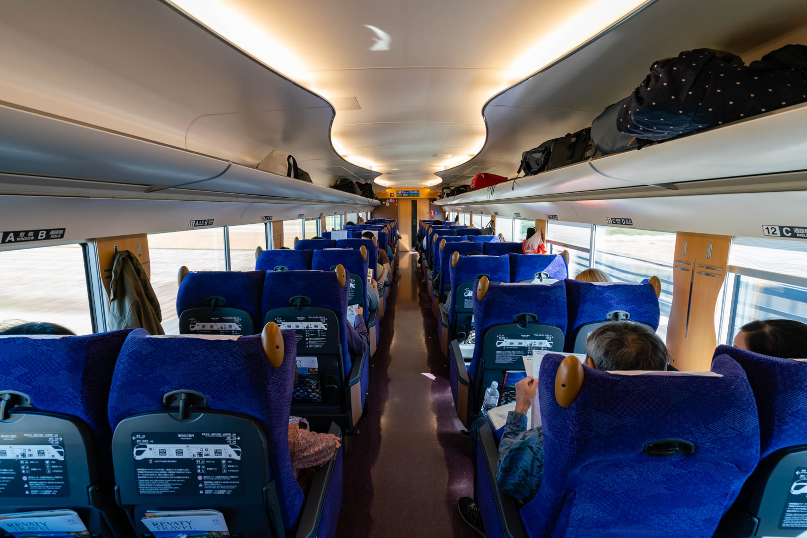 Taking the Bullet train in Japan