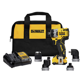 POWER TOOLS | Dewalt XTREME 12V MAX Brushless Lithium-Ion Cordless 5-In-1 Drill Driver Kit (2 Ah) - DCD703F1