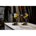 Combo Kits | Dewalt DCK278C2 2-Tool Combo Kit - 20V MAX ATOMIC Brushless Cordless Drill Driver & Impact Driver Kit with 2 Batteries (1.3 Ah) image number 4