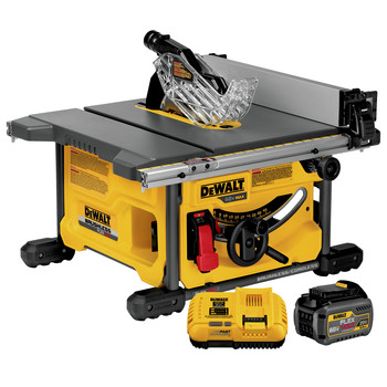 SAWS | Dewalt 60V MAX FlexVolt Cordless Lithium-Ion 8-1/4 in. Table Saw Kit with Battery - DCS7485T1