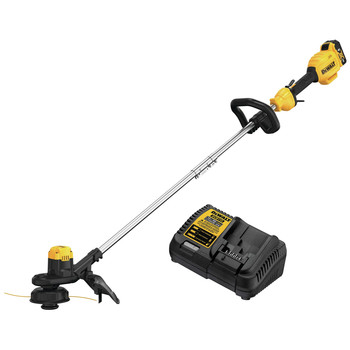 STRING TRIMMERS | Dewalt 20V MAX 13 in. String Trimmer with Charger and 4.0 Ah Battery - DCST925M1