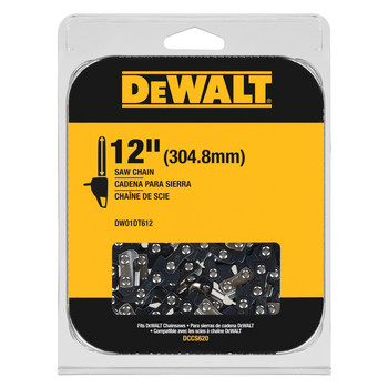 CHAINSAWS | Dewalt 12 in. Chainsaw Replacement Chain - DWO1DT612