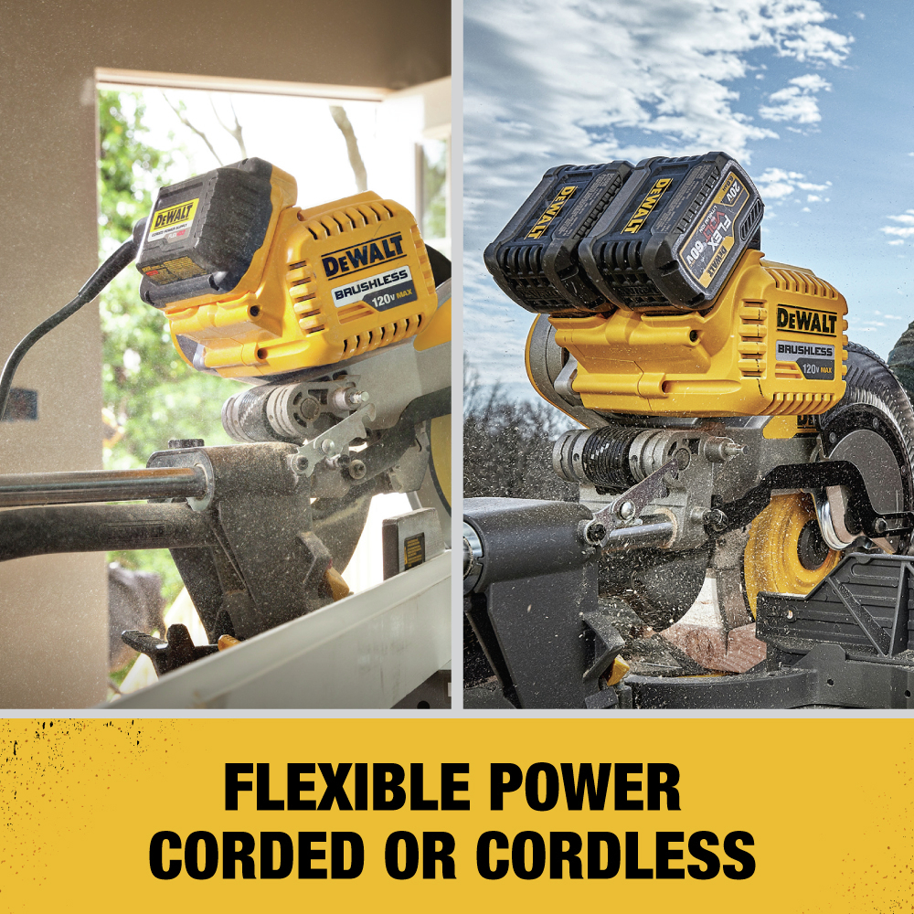 Flexible Power Corded or Cordless