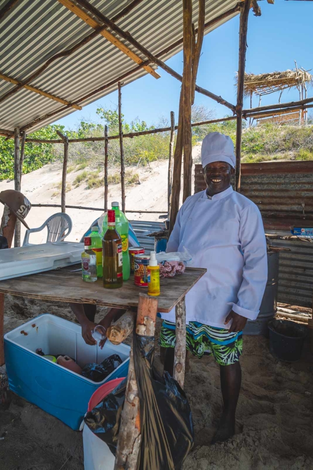 Cooking Jamaican Food with chef