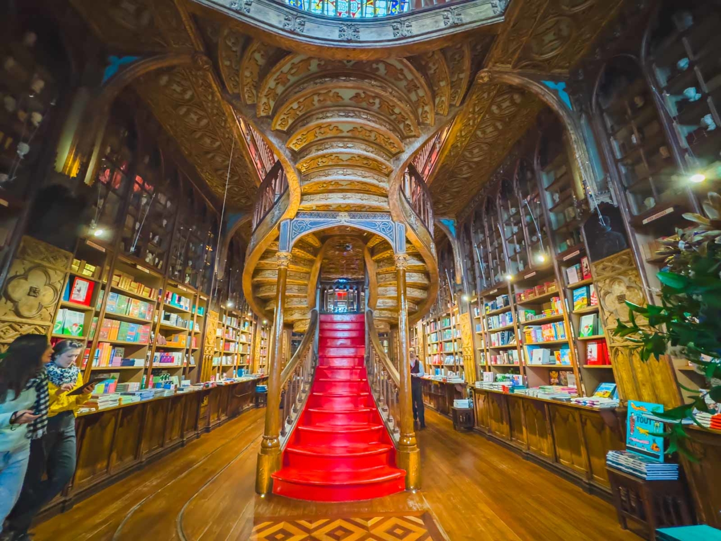 The Livrario Lello in Porto- Portugal