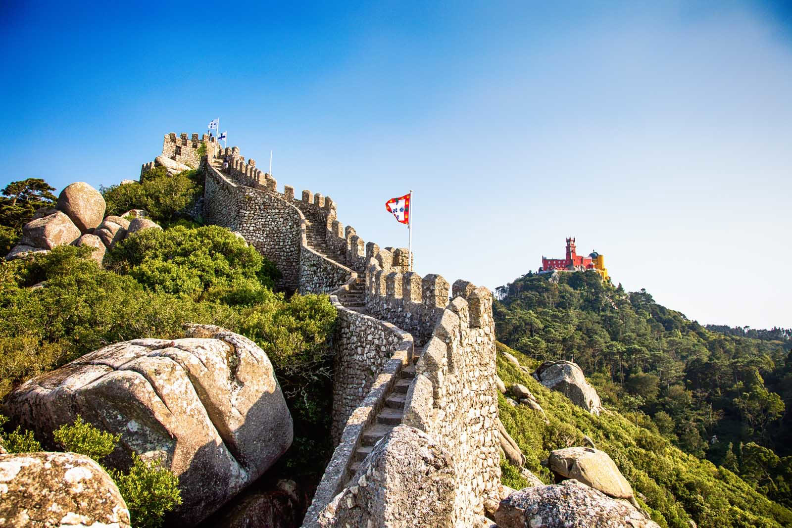 Moorish Castle in sintra