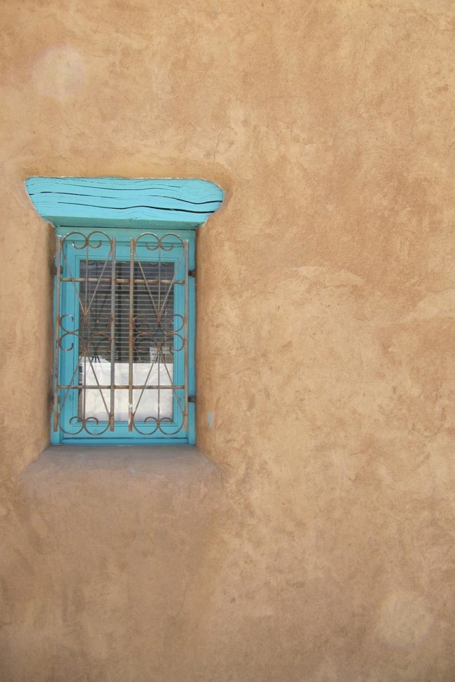 Taos Pueblo window new mexico