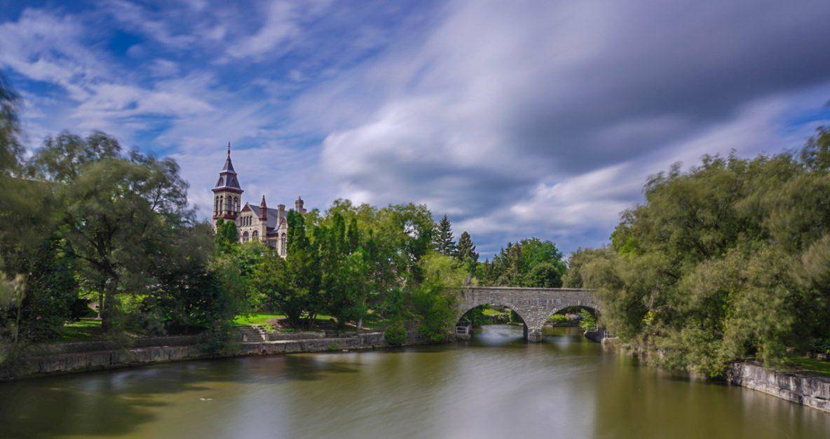 stratford festivla avon river ontario