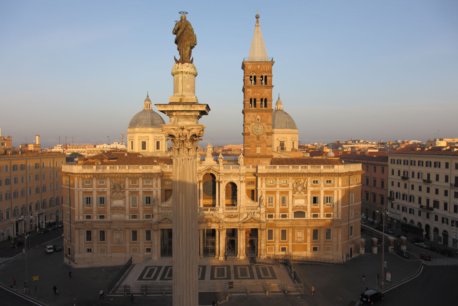 Rome Itinerary Basilica de Santa Maria Maggiora exterior