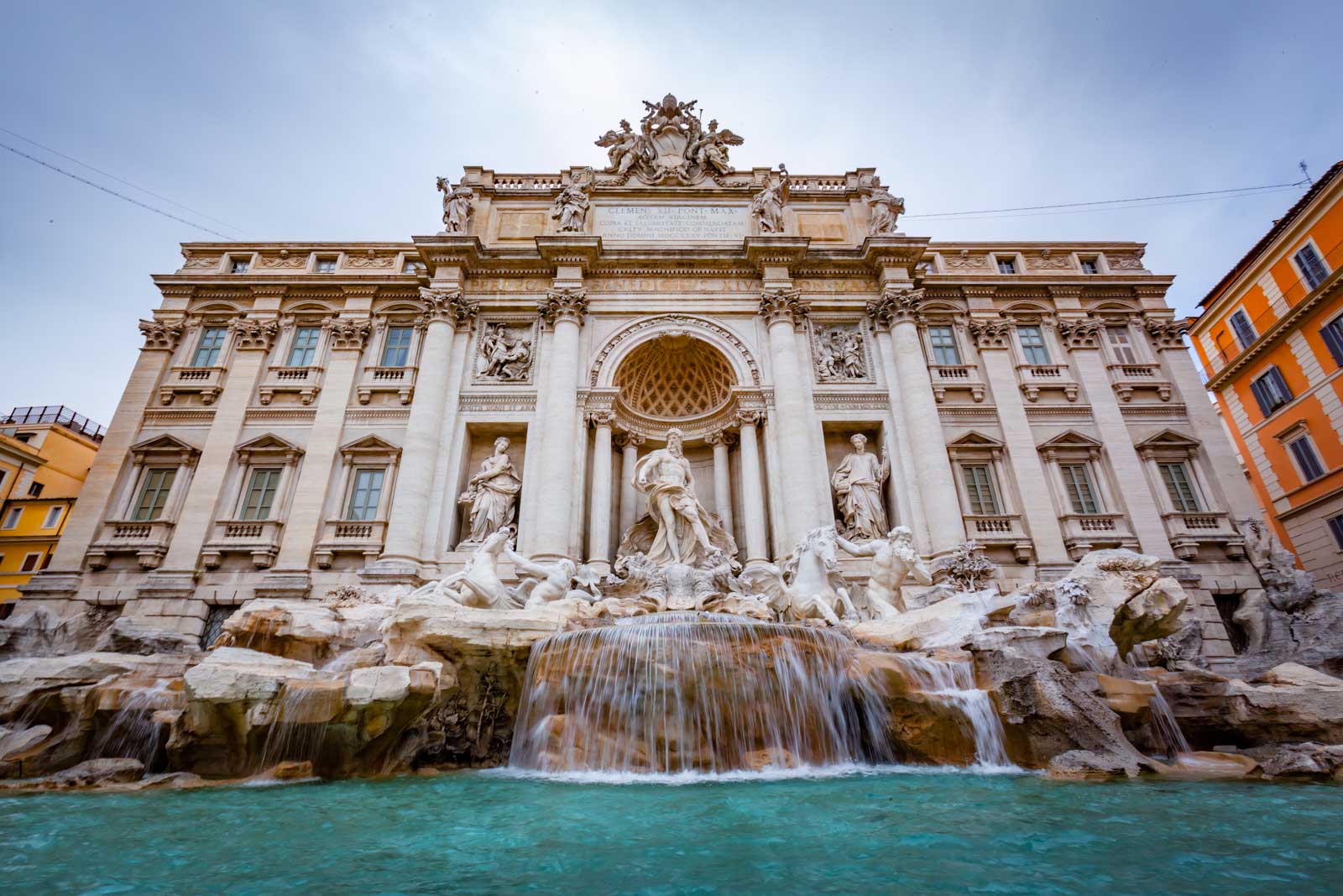 Rome itinerary Trevi Fountain